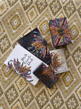 Birds Oracle Deck 1 & 2 - Golden Blue - Out of Print, Rare, Hard to Find